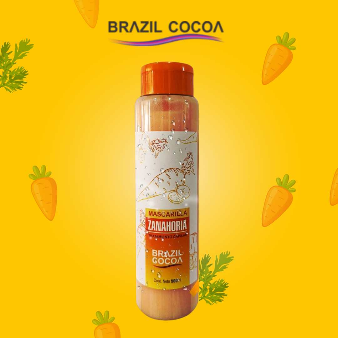 Tratamiento de zanahoria brazil cocoa 500 ml